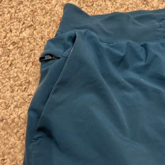 Lululemon Mens THE Short 9" Linerless Sz Medium Bermuda Teal Active Training - Picture 2 of 8